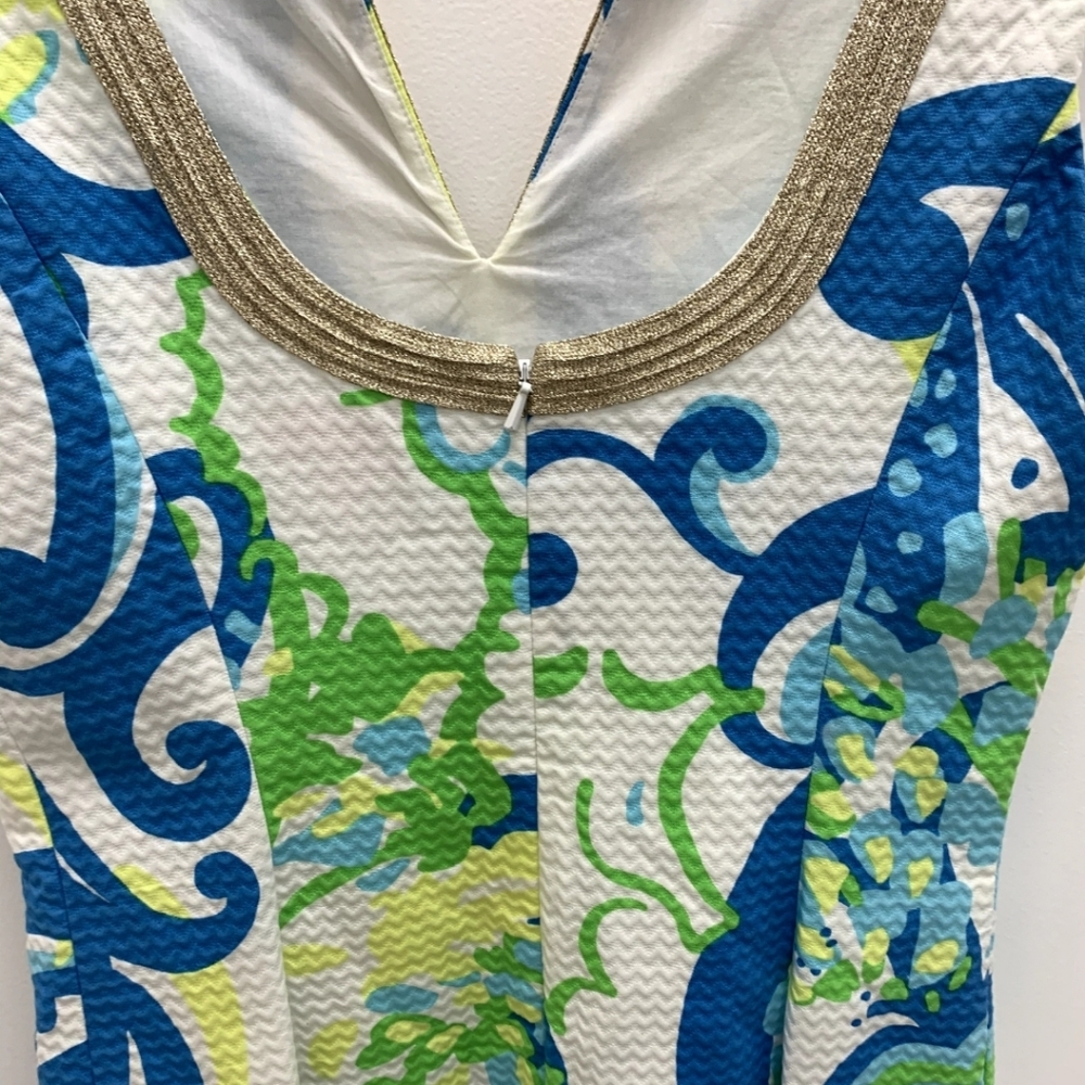 Lilly Pulitzer Janice Shift Dress in Crystal Coast - Picture 5 of 7
